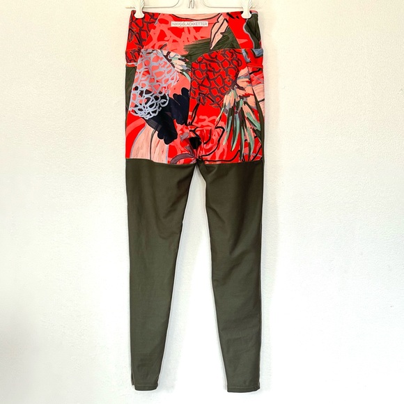 Gymshark Nikki Blackketter Dynamic V-cut Sculpt Waistband Mesh Leggings Sz M - Picture 6 of 14